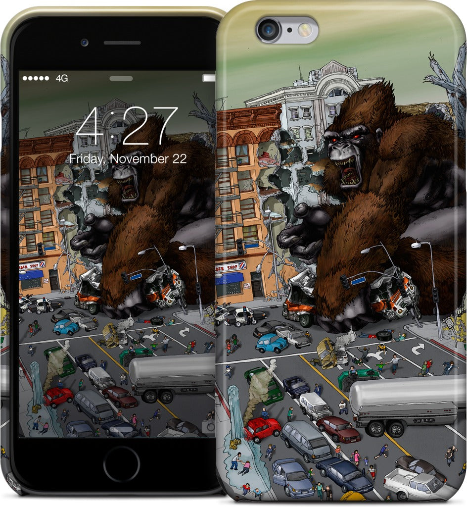 War Of The Monsters iPhone Case