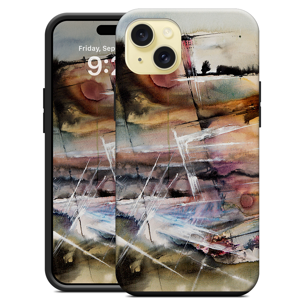 Driving at Dusk iPhone Case