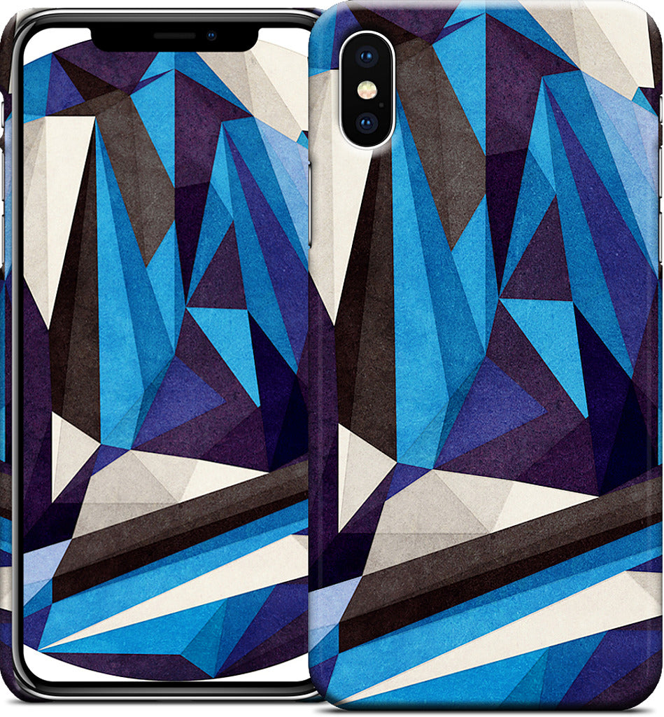 Blue Something iPhone Case