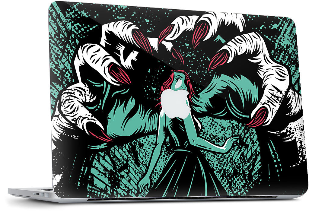 Molly vs The Zombie MacBook Skin