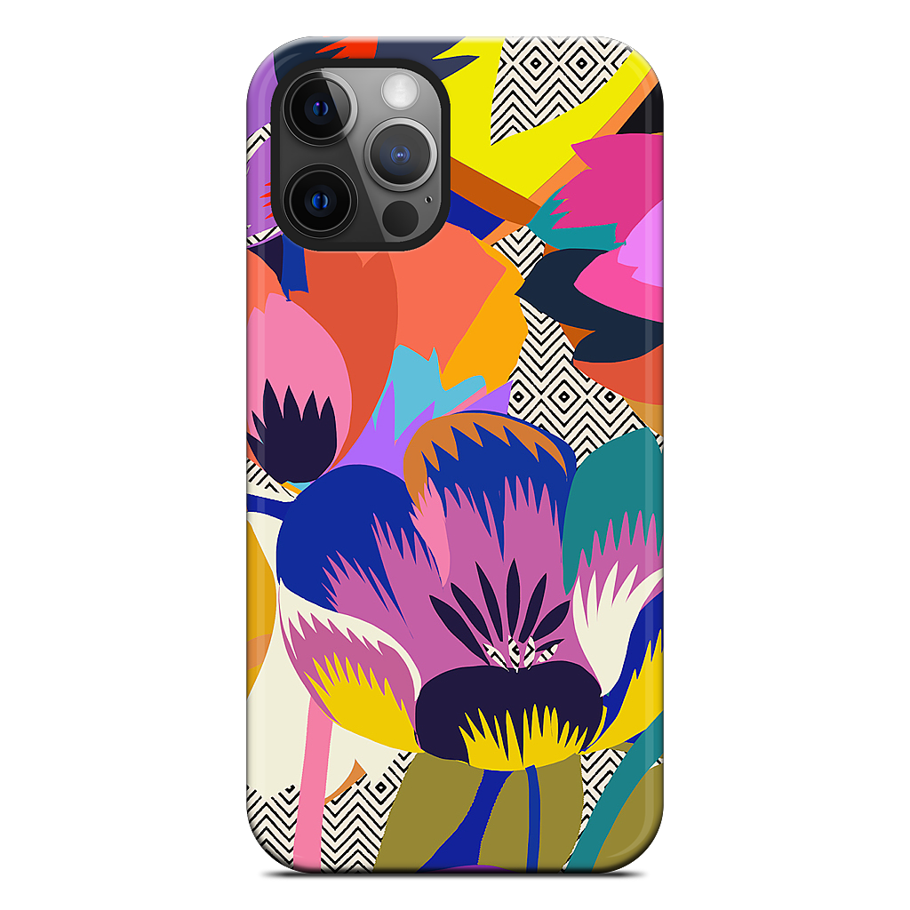 Among the Spring Flowers iPhone Case