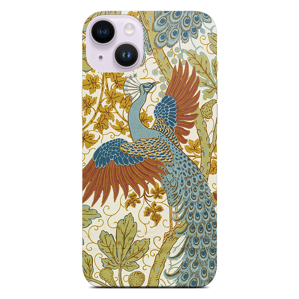 Fig and Peacock iPhone Skin
