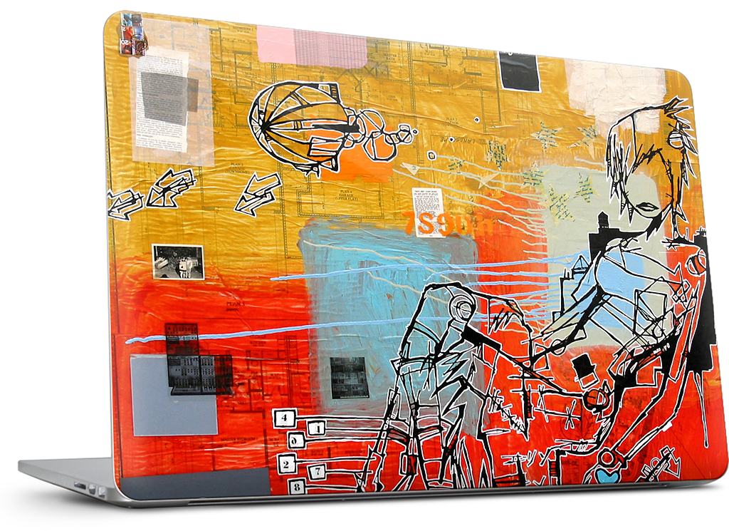 Blimp Girl MacBook Skin
