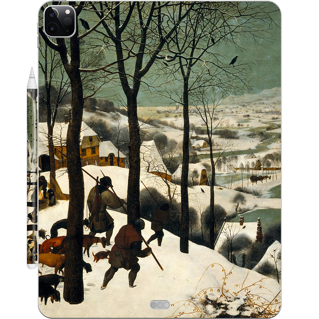 Hunters in the Snow iPad Skin