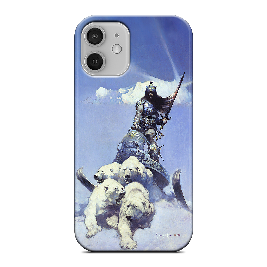 Silver Warrior iPhone Case