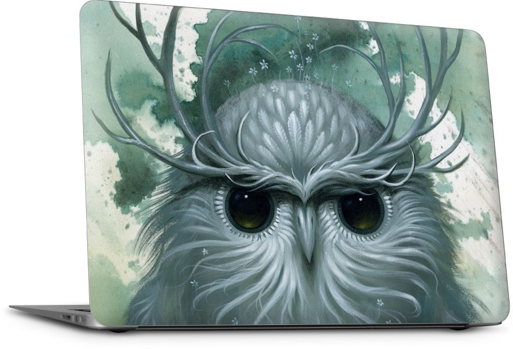 Snow Owl MacBook Skin