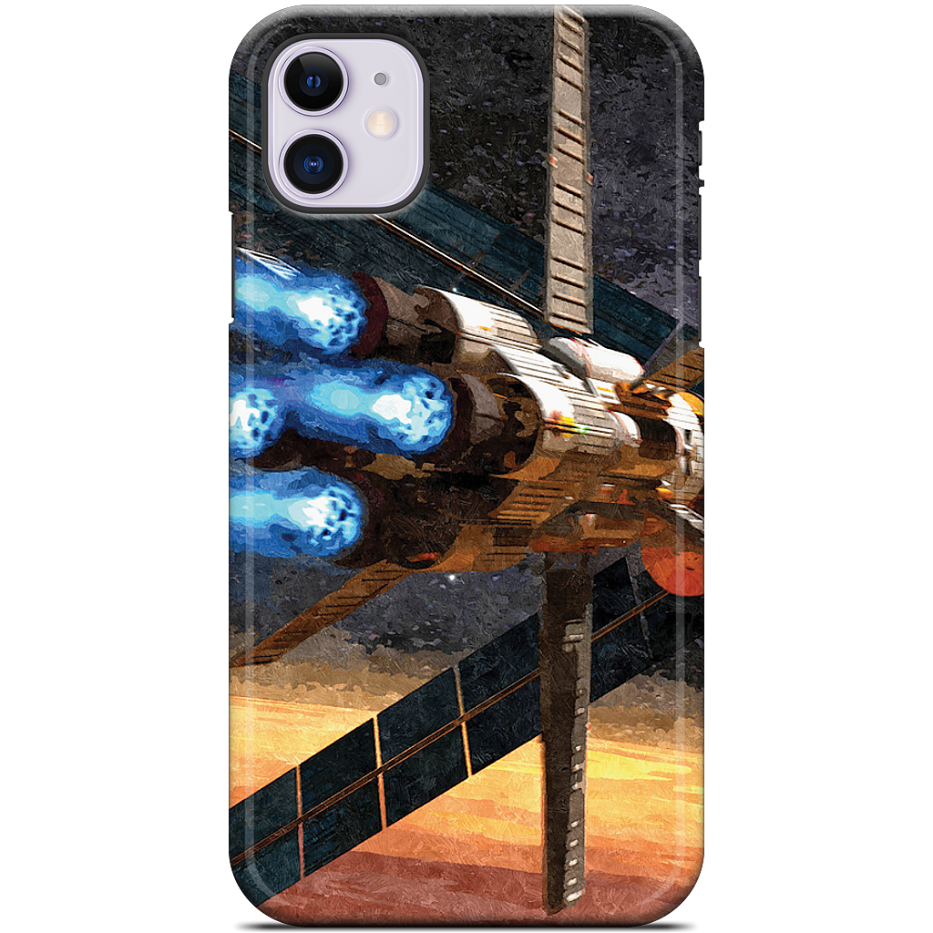 Mars Orbit iPhone Case