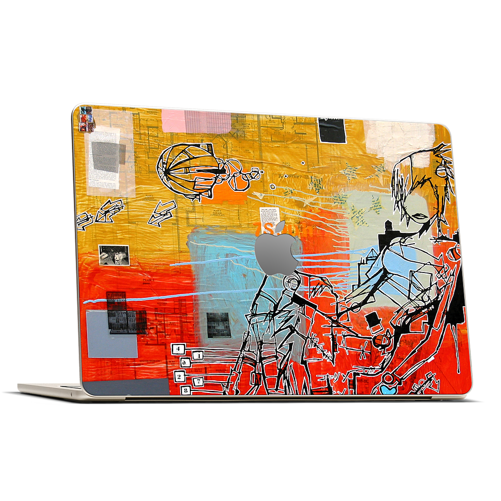 Blimp Girl MacBook Skin