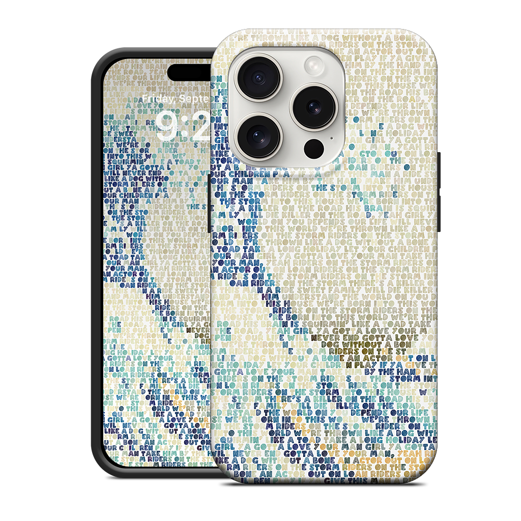 Riders On The Great Wave iPhone Case