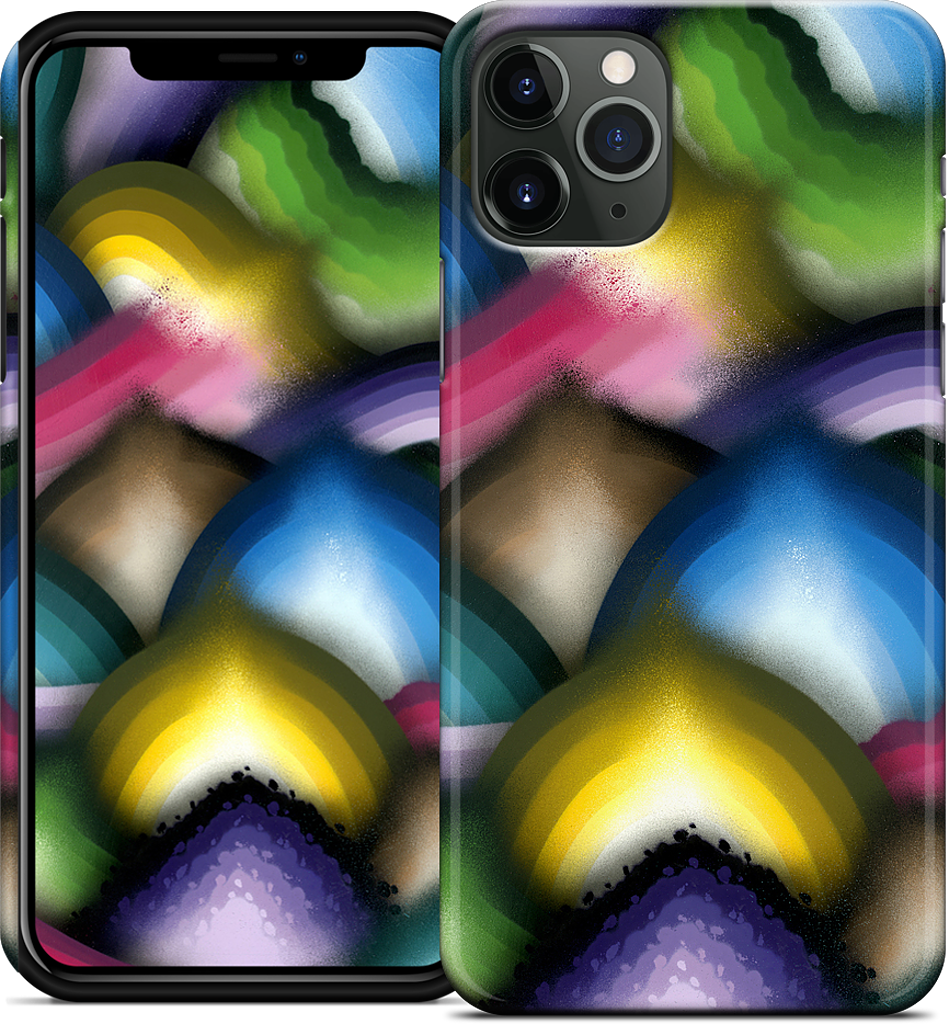 Luminous Vapors iPhone Case
