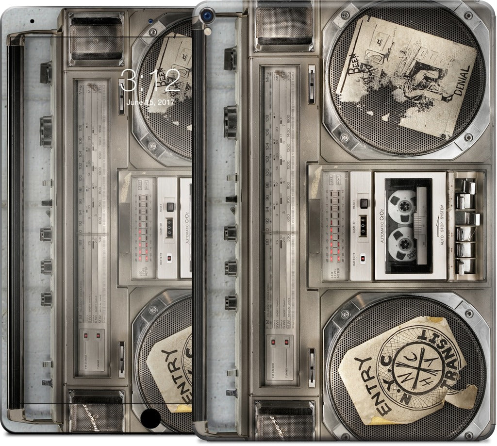 Boombox II iPad Skin