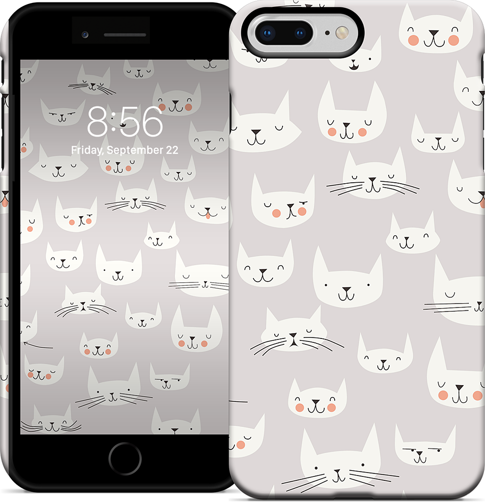 Cat Faces iPhone Case