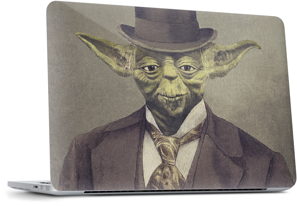Sir Yodington MacBook Skin