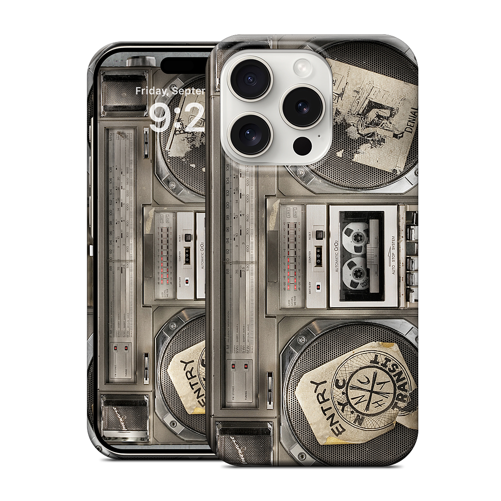 Boombox II iPhone Case