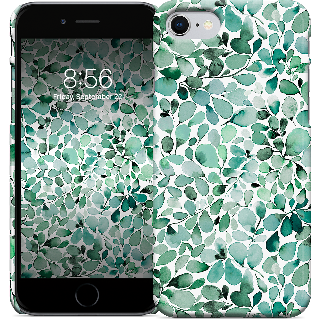 Eucalyptus Leafy Green iPhone Case