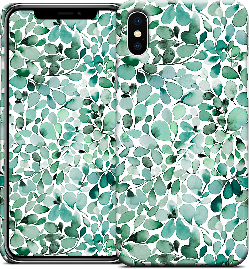 Eucalyptus Leafy Green iPhone Case