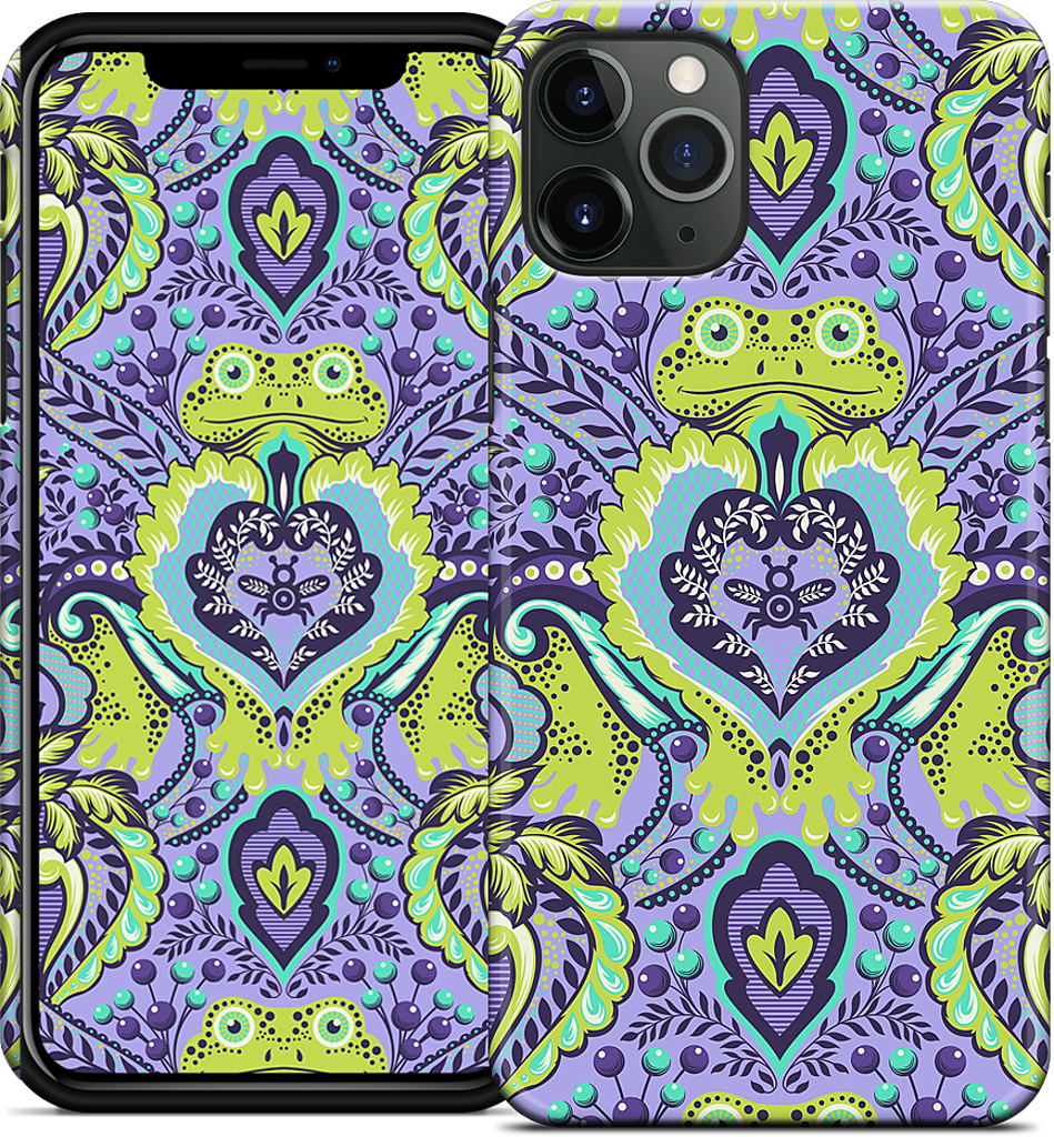 Frog Prince Orchid iPhone Case