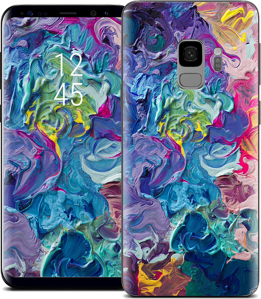 Rainbow Flow Abstract Samsung Skin