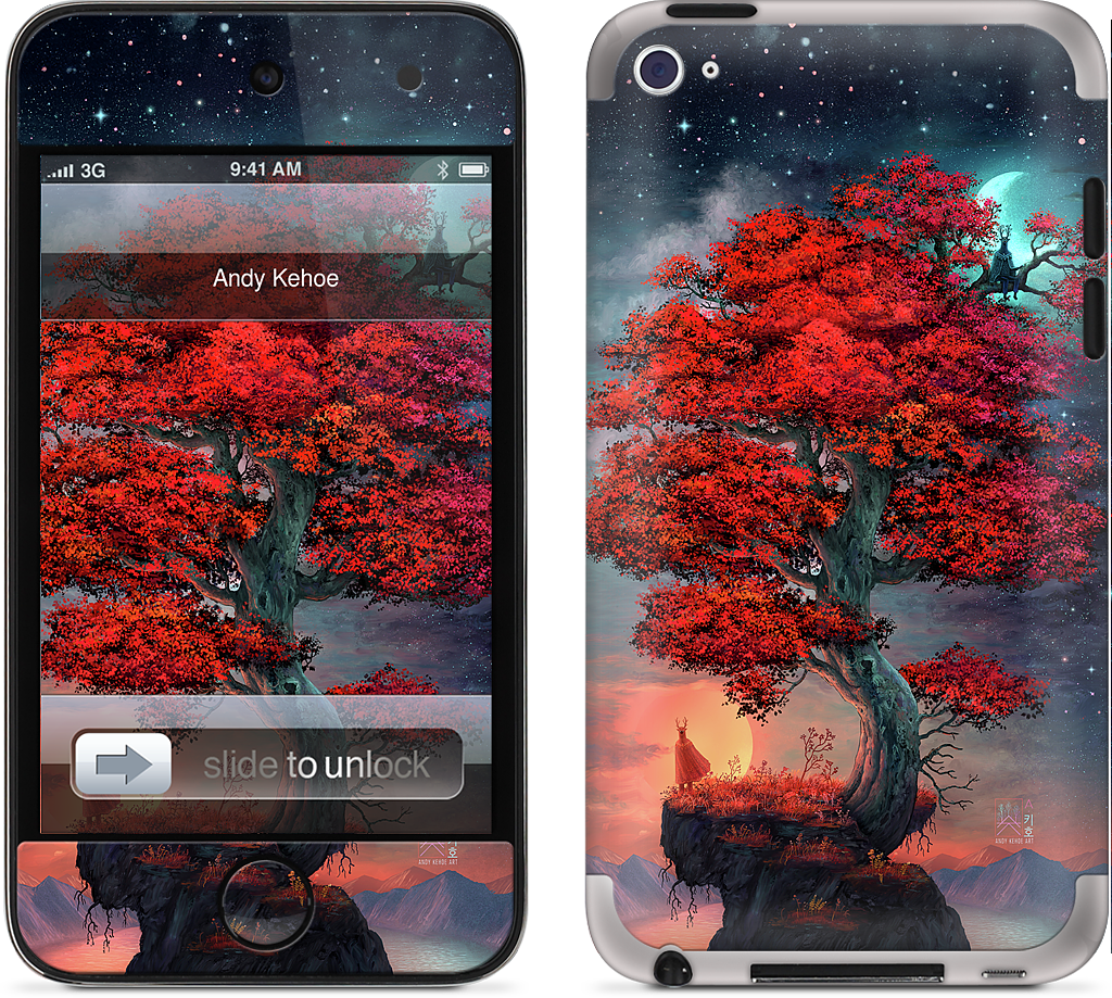 Light & Dark in Equal Parts iPod Skin