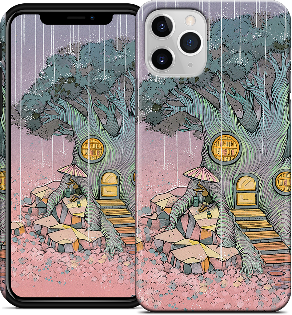 Rainy Day In The Library iPhone Case