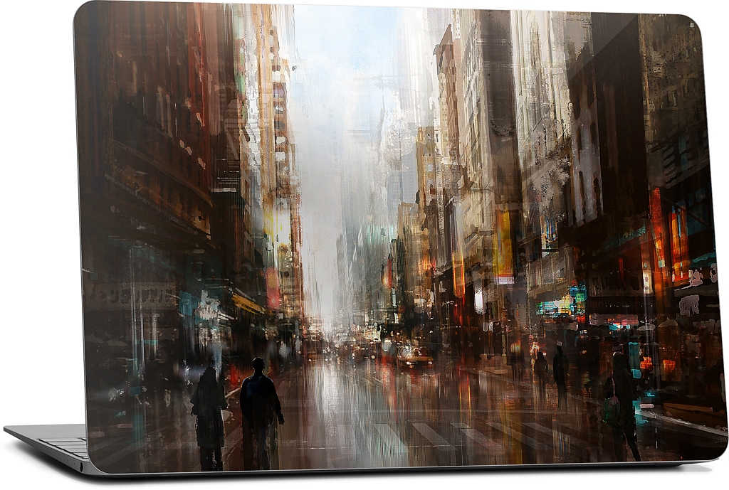 Cityscape MacBook Skin