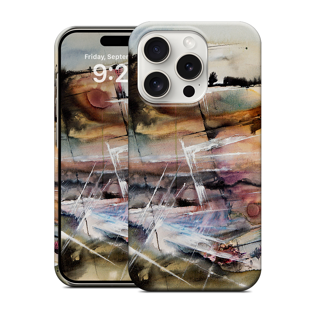 Driving at Dusk iPhone Case