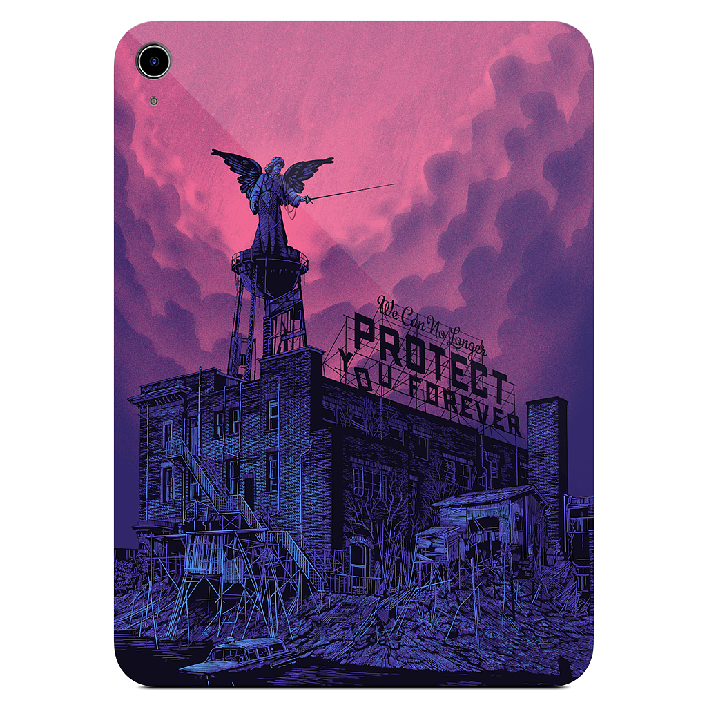 We Can No Longer Protect You iPad Skin