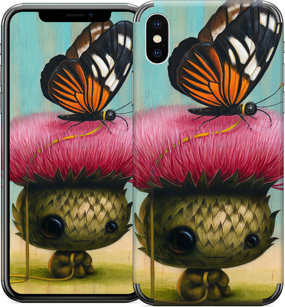 Mr. McPrickles iPhone Skin