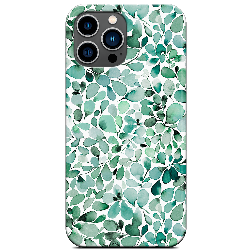 Eucalyptus Leafy Green iPhone Case