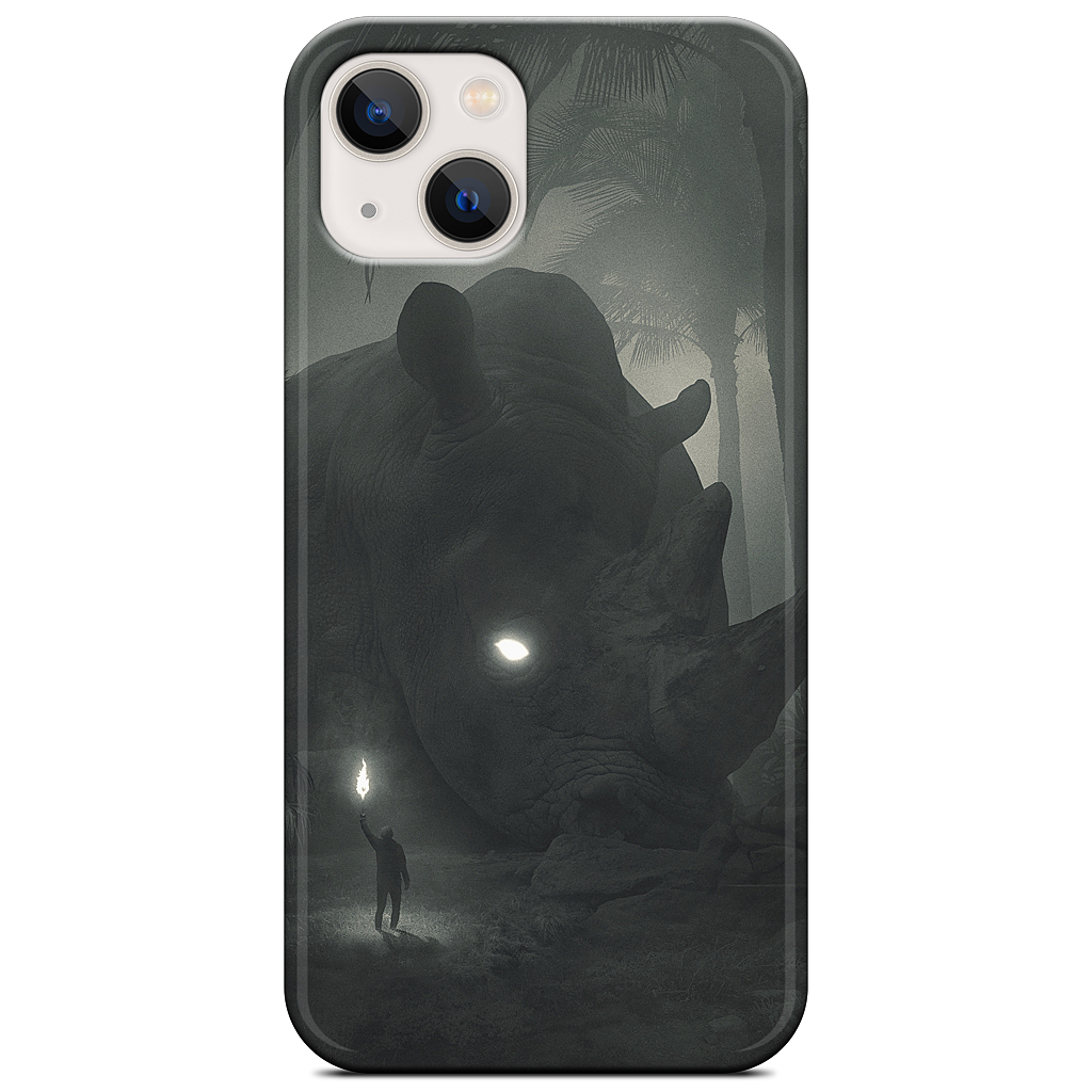 Face of Fear iPhone Case
