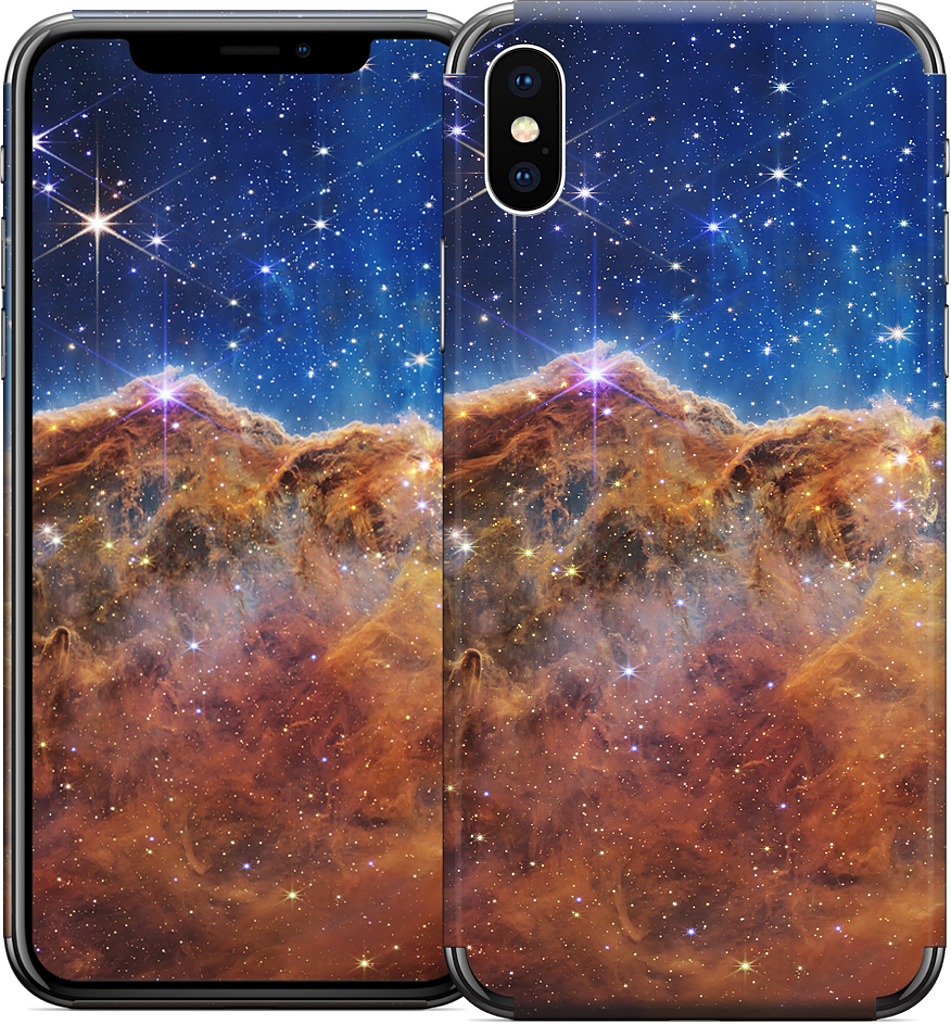 Cosmic Cliffs of Carina iPhone Skin