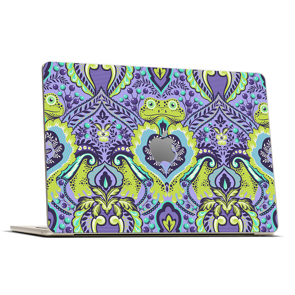 Frog Prince Orchid MacBook Skin