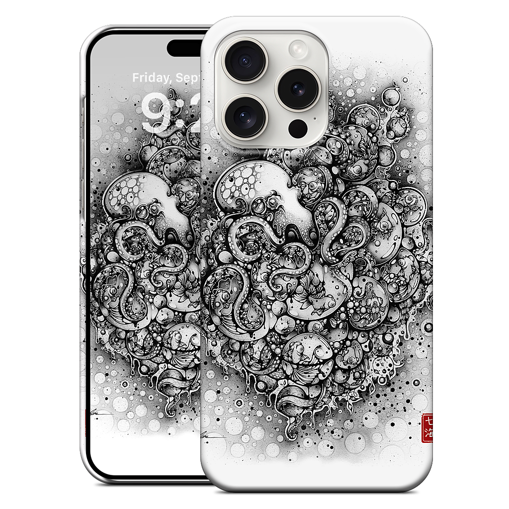 A Curious Embrace iPhone Case