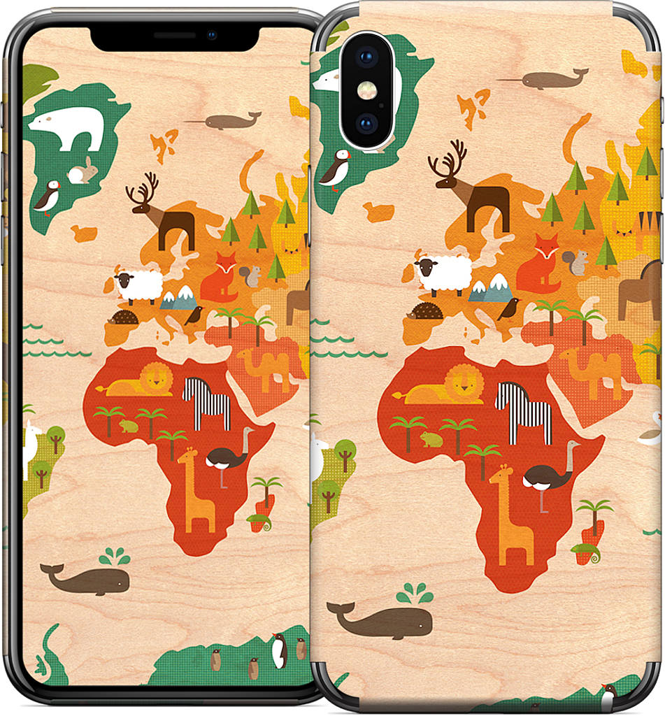 My World iPhone Skin