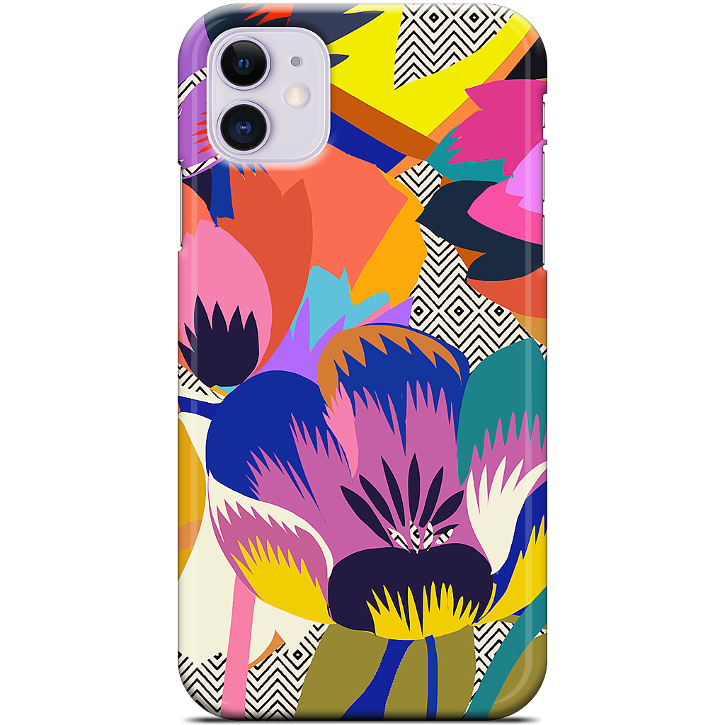Among the Spring Flowers iPhone Case