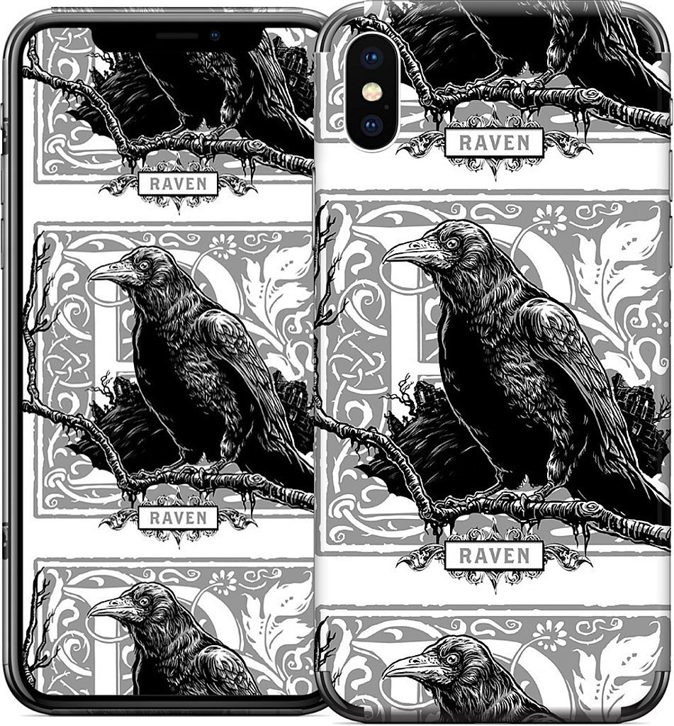 R Is For Raven iPhone Skin