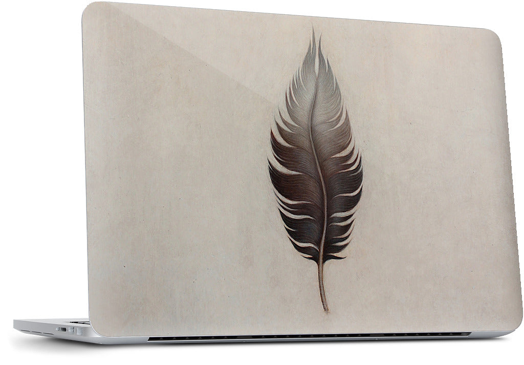Thought Feather MacBook Skin