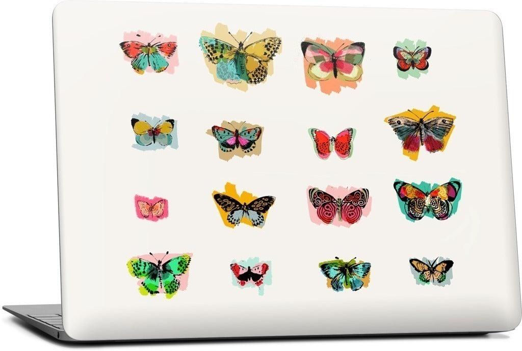 Papillons MacBook Skin