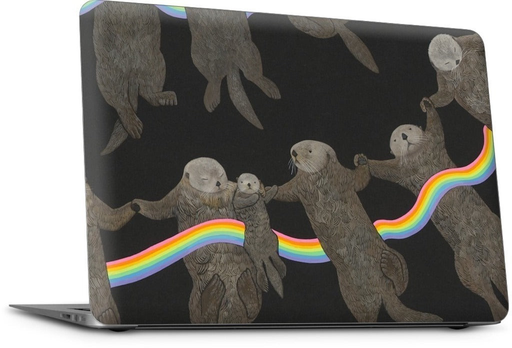 Otter Rings MacBook Skin