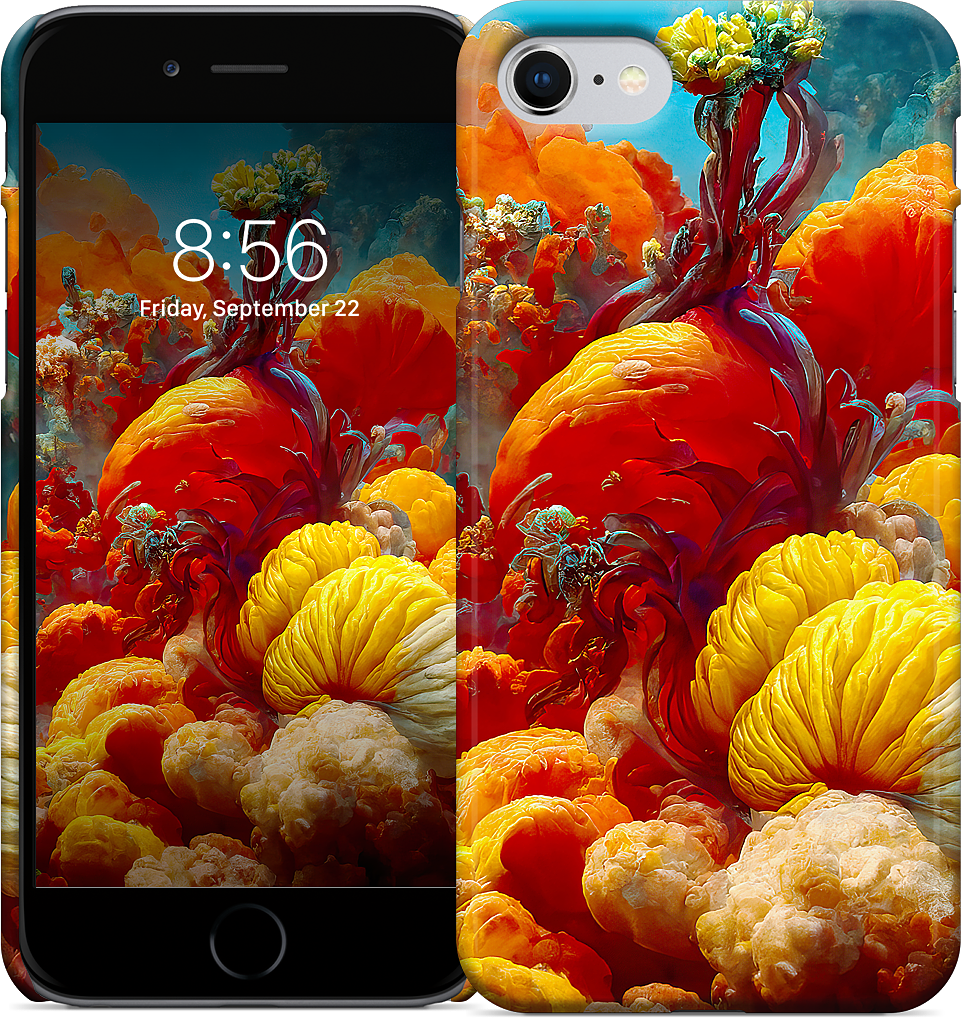 Oceanic Cornucopia iPhone Case
