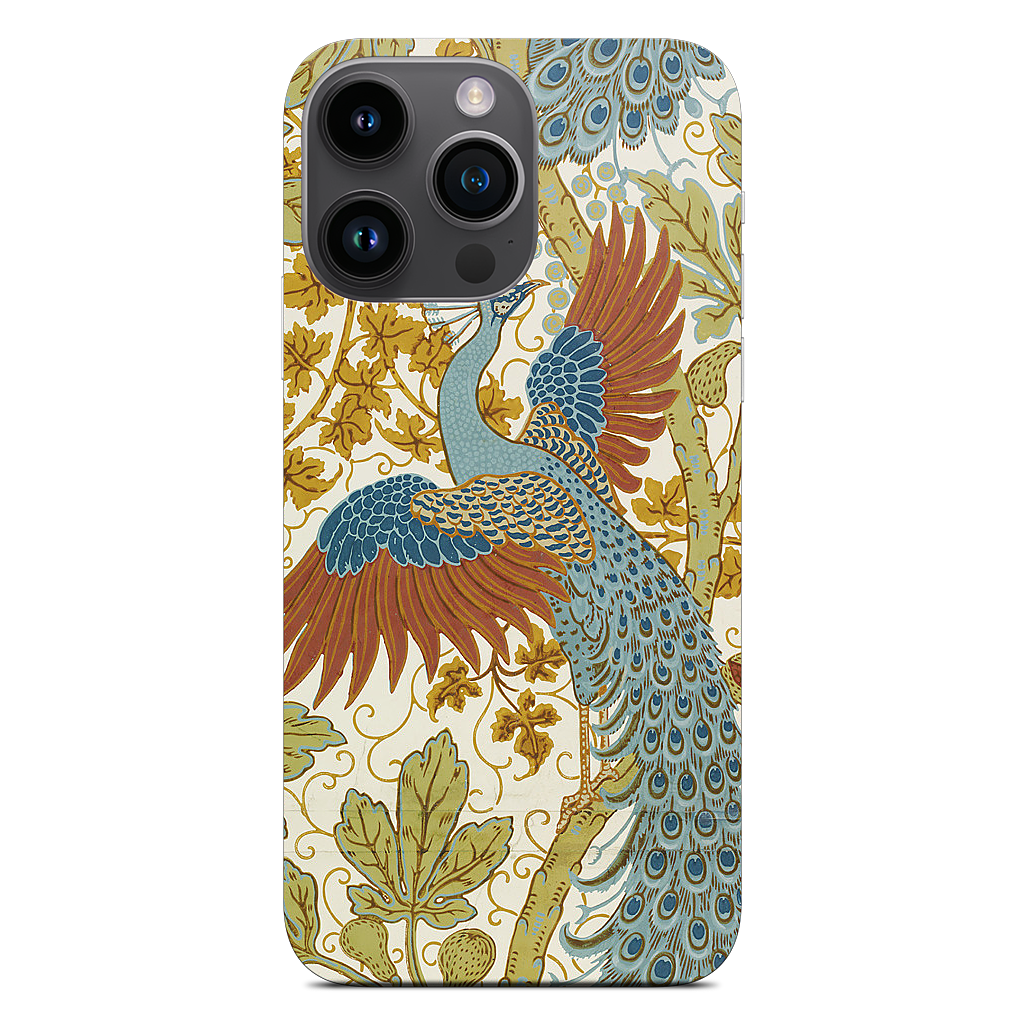 Fig and Peacock iPhone Skin