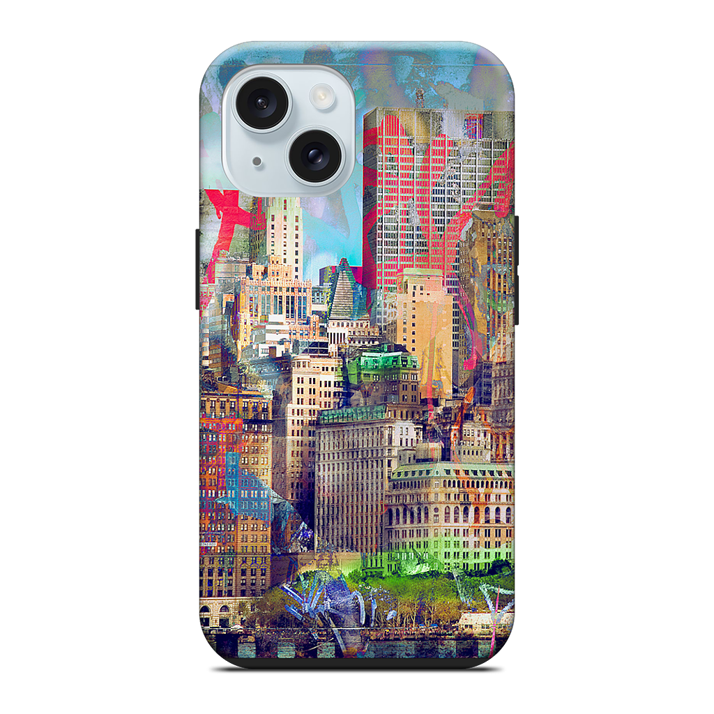 Graffiti Skyline iPhone Case