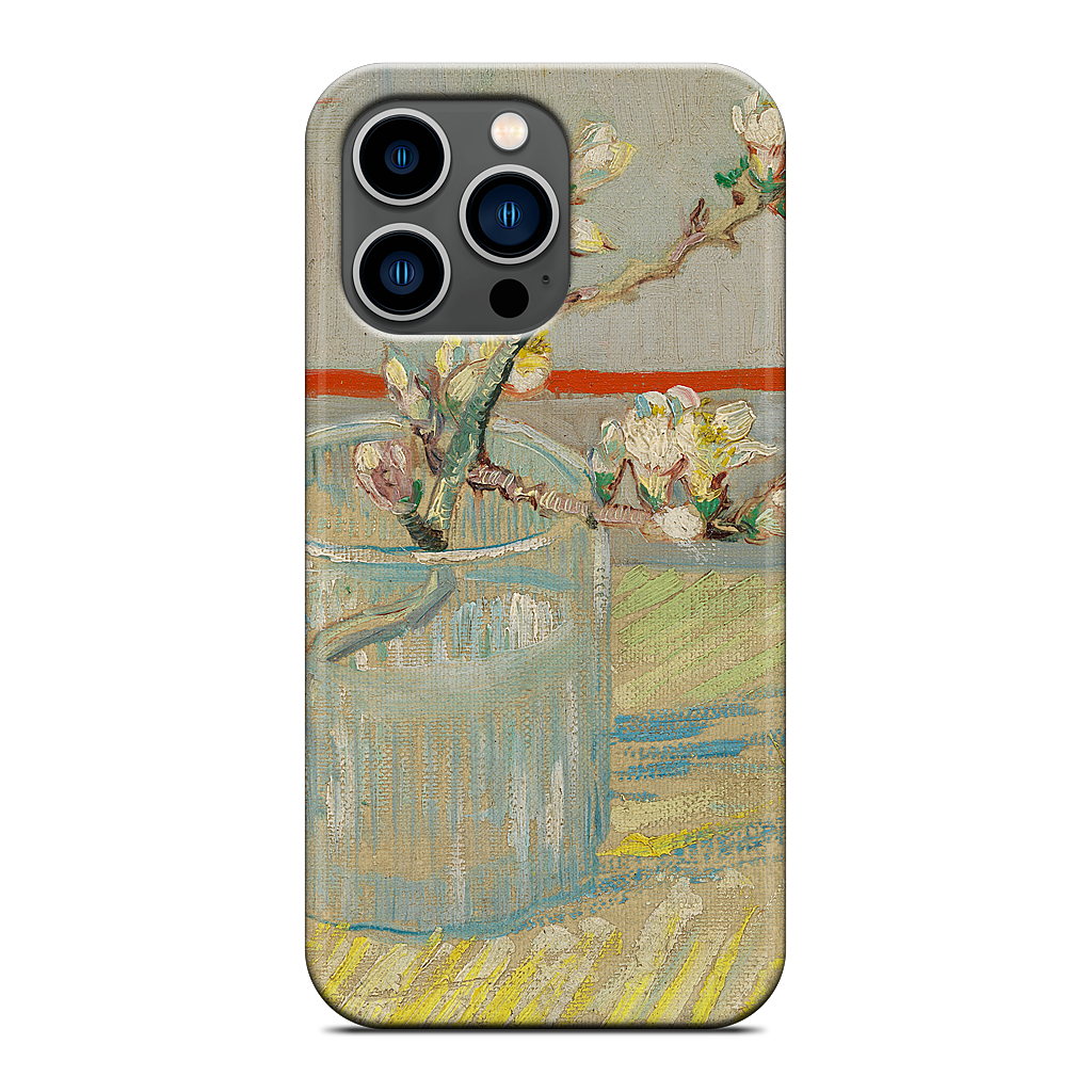 Spring of Flowering Almond in a Glass iPhone Case
