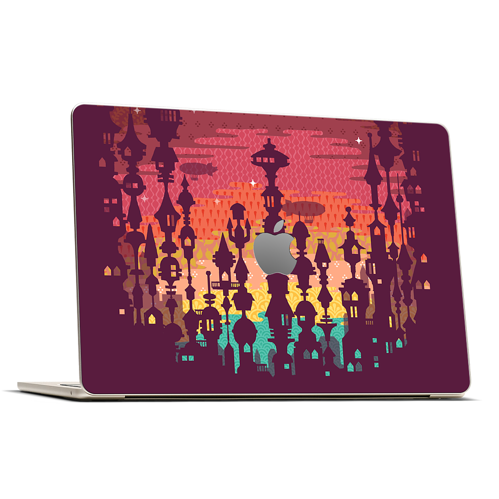Meet Me After Sunset MacBook Skin