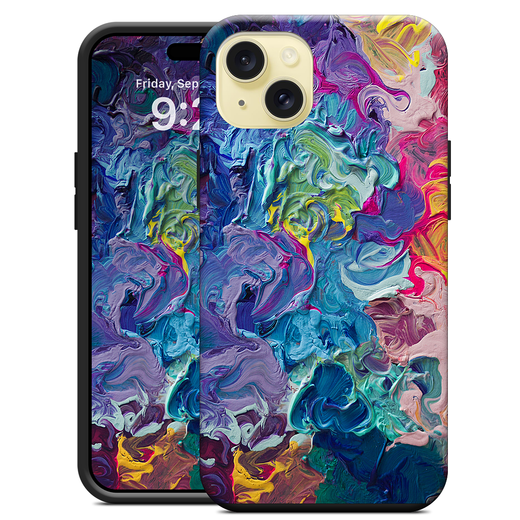 Rainbow Flow Abstract iPhone Case