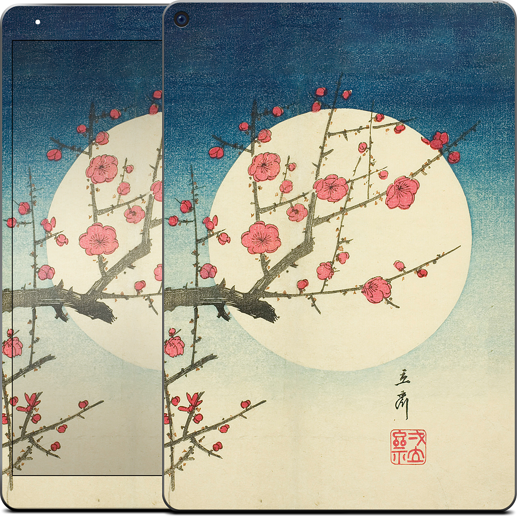 Red Plum Branch iPad Skin