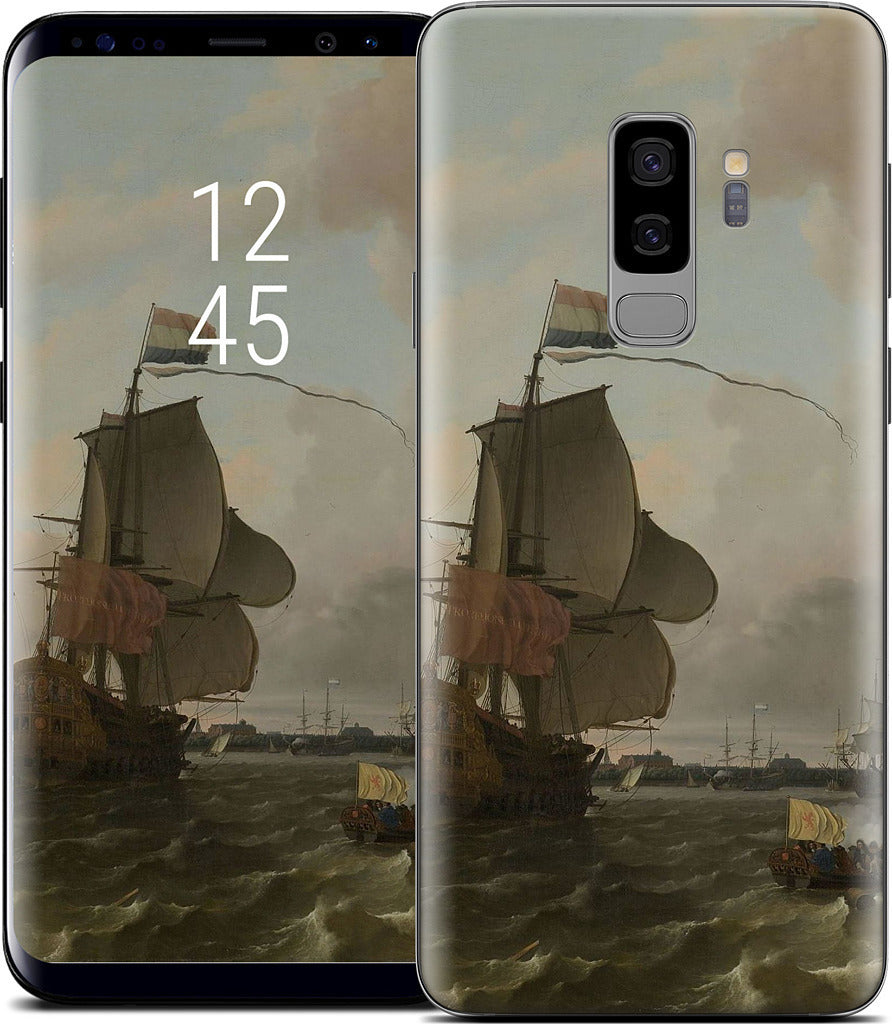 The Warship Brielle on the Maas Rotterdam Samsung Skin