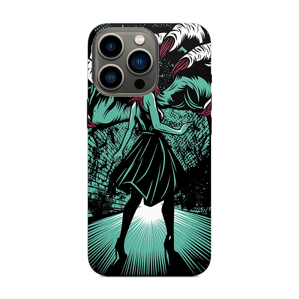 Molly vs The Zombie iPhone Skin