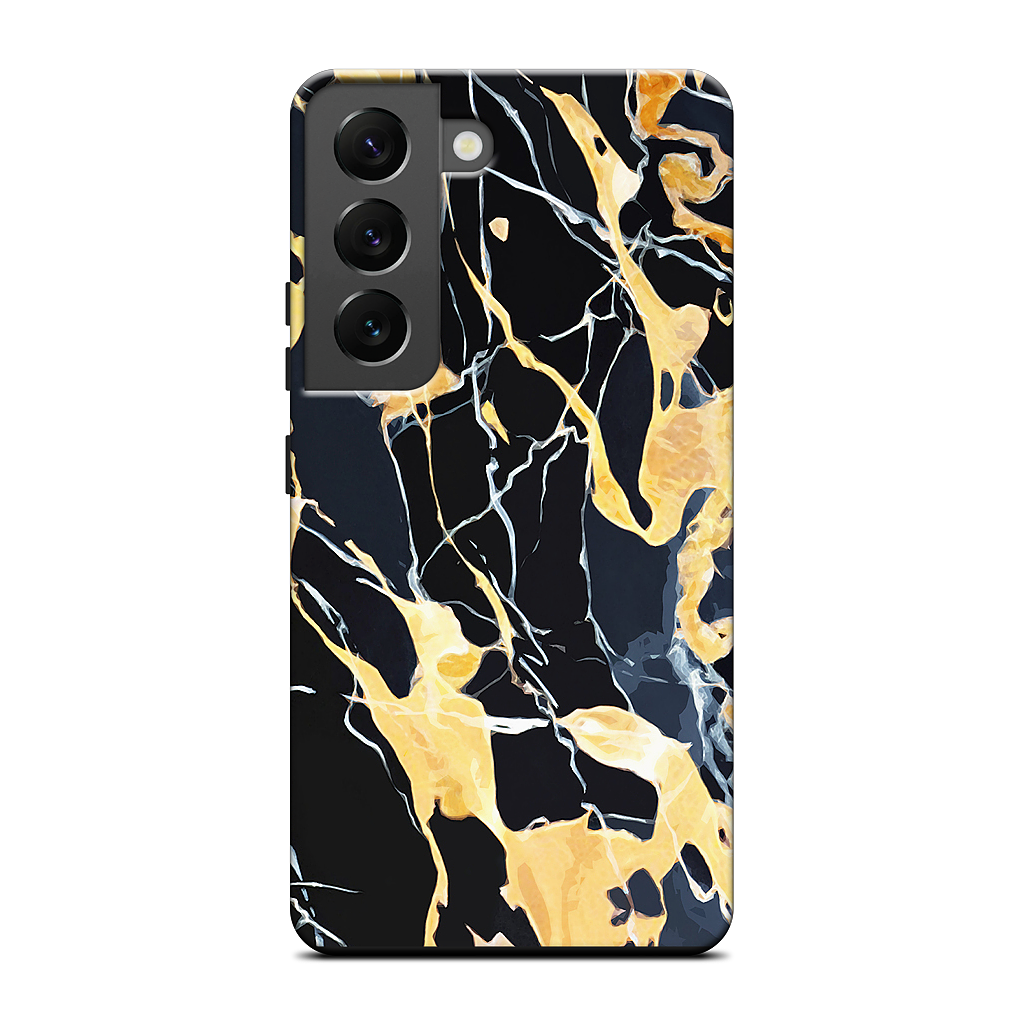 Black Marble Samsung Case