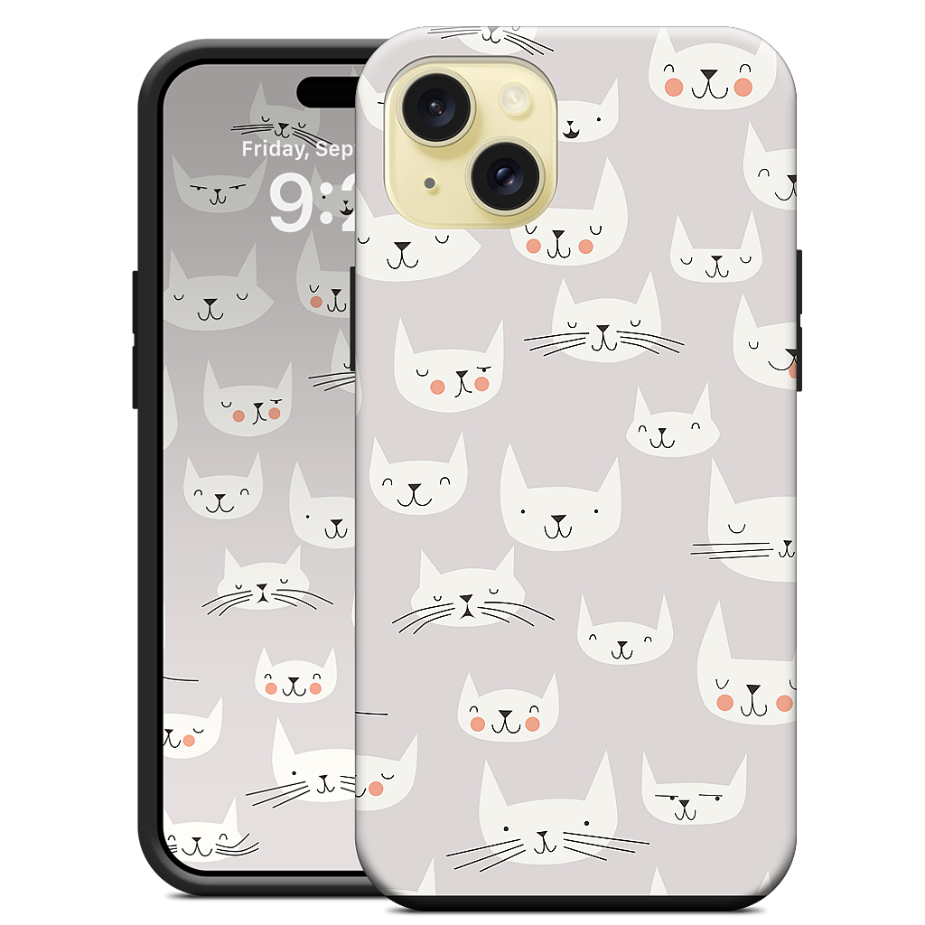 Cat Faces iPhone Case